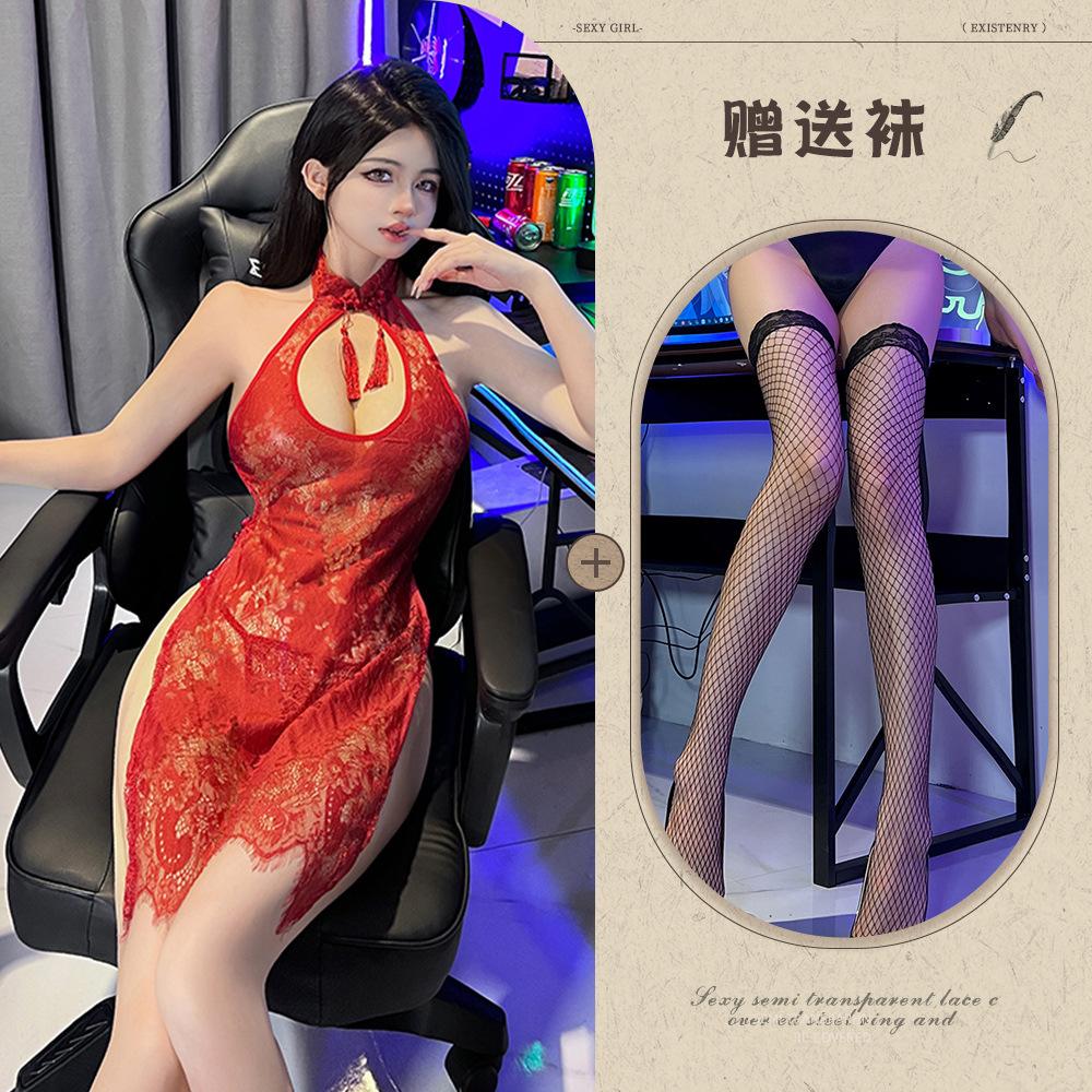 Sex lingerie sex fun pajamas couple passion suit sexy uniform seduction cheongsam woman