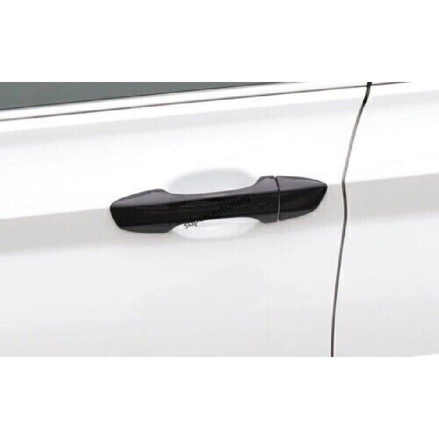 For Volkswagen Jetta Mk7 -23 Car Outside Door Handle Cover Trim ABS Black 4*