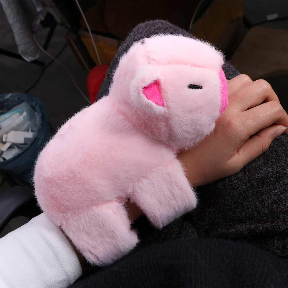 Simulation Plush Doll Slap Bracelet Capybara Rodent Capybara Plush Wrist Band Home Decor