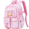 Children School Bags Girls Pink Princess Orthopedic Backpacks Primary School Student Waterproof girl Bookbag Kids Satchels bag