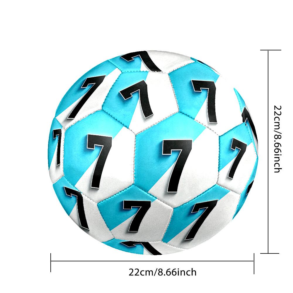 1pc Size 5 Number Seven Soccer Ball, Professional Match/Training Ball, Suitable for Indoor and Outdoor Sports Games. y62791