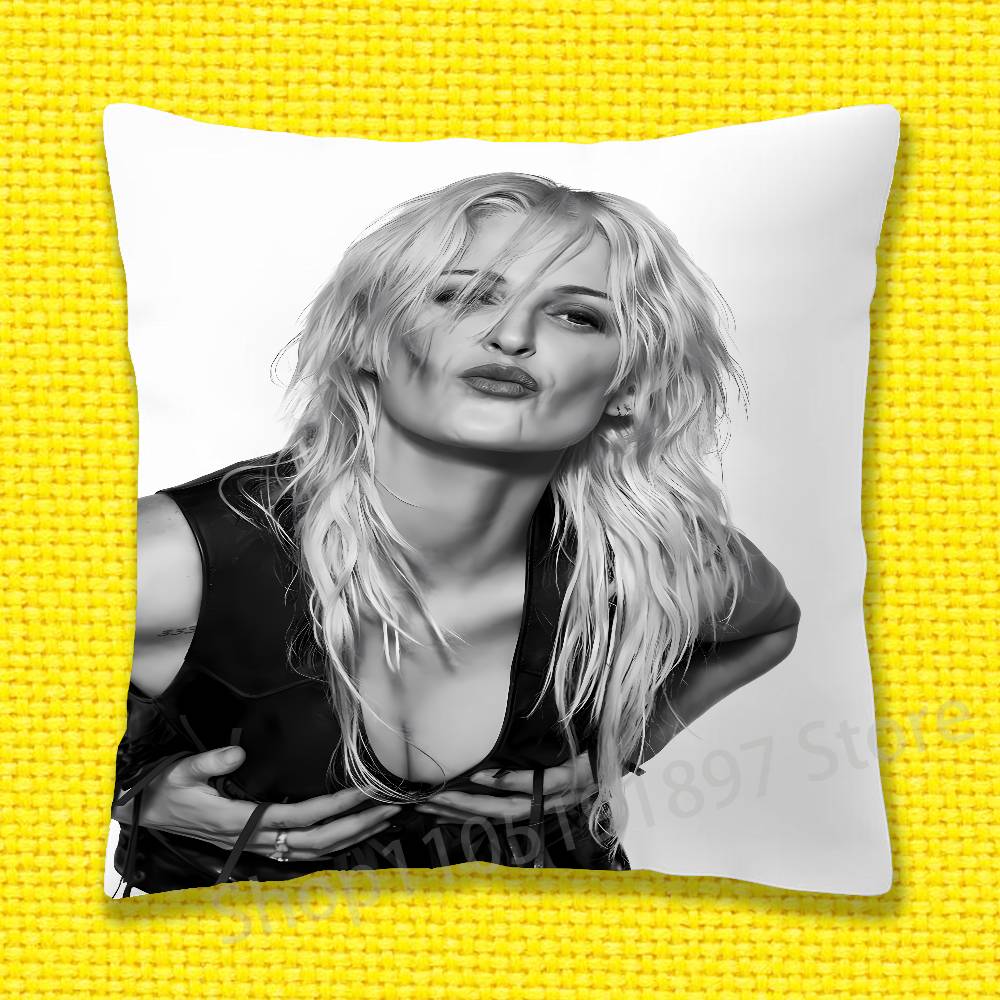 Emily A-Armstrong L-Linkin P-Park Kuddfodral För 30x30cm 40x40cm 45x45cm 50x50cm 55x55cm Fyrkantigt Soffkuddfodral Överdrag