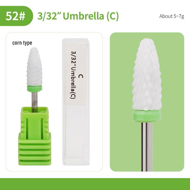 Ceramic Nail Drill Bit for Nail Art & Gel Polish Removal