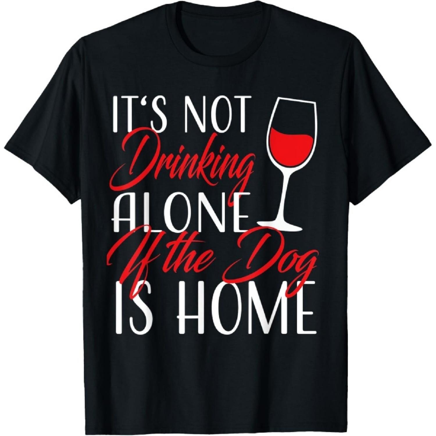 Это не пьянство в одиночестве, если собака дома Футболка3 S
