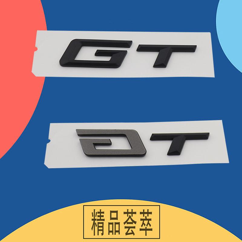 3D Premium GT G T for 320d E36 320 C 400 650 530 F07 F34 G32 Car Engine Hood Fender Trunk Tail Rear Decal Emblem Badge Sticker