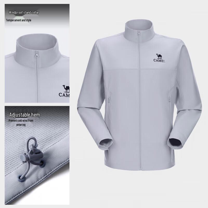 CAMEL Men's Outdoor Soft Shell Jacket