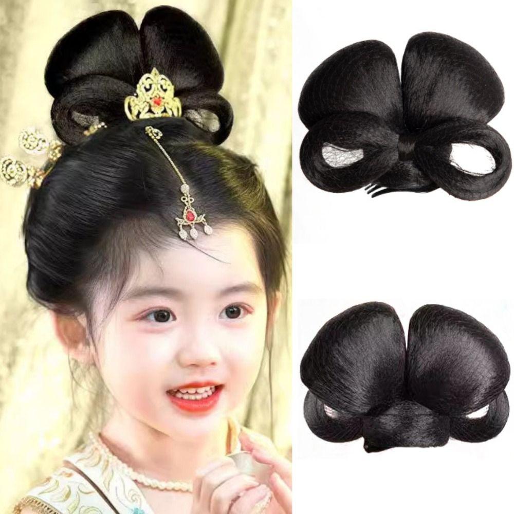 Sponka do vlasů Dětská Starožitná Drdůl Vlasy Vintage Čínská Starověká Chignon Dynastie Song a Ming