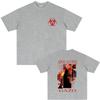 Rapper Gazo APOCALYPSE Album Tshirt Unisex Women Hip Hop Fashion Pop Music Streetwear Male Casual Oversized Short Sleeve T Shirts