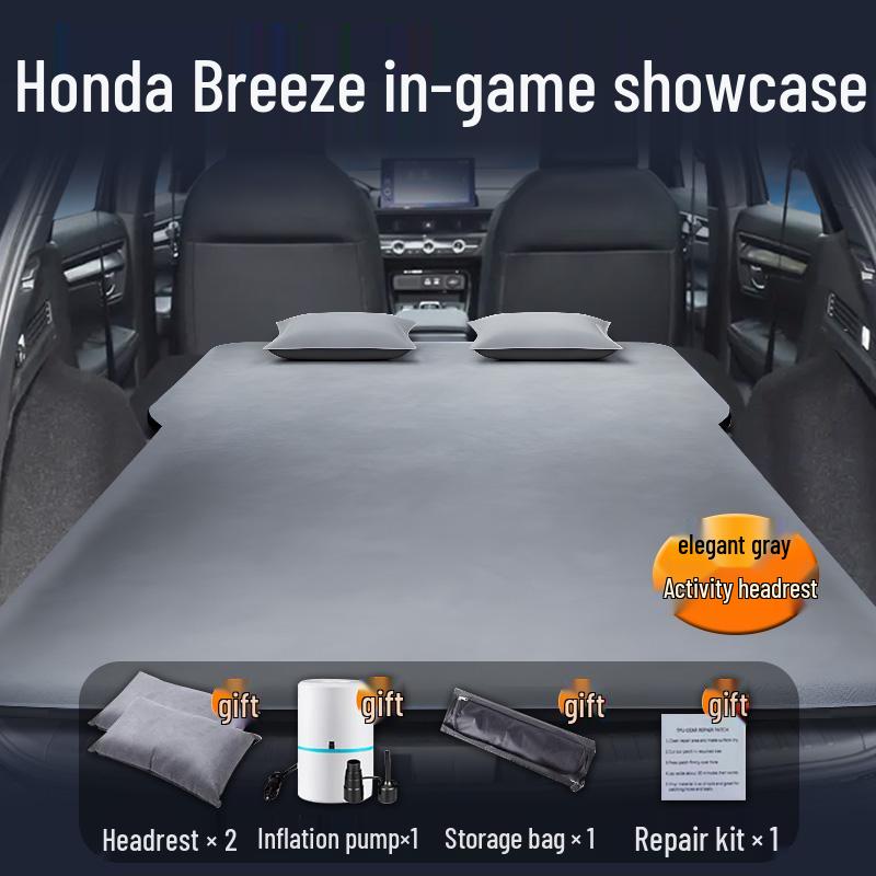 Honda Breeze Car Bed: Inflatable Trunk Mat & Rear Seat Sleeping Pad for 25 Models