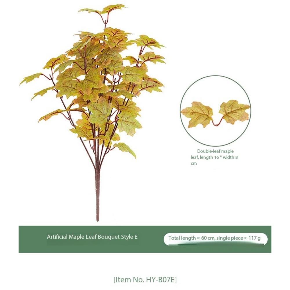 24 Inch Wholesale Artificial Withered Maple Branches Dry Branches for Scenic Design Bulk Order Factory Direct Ready Stock