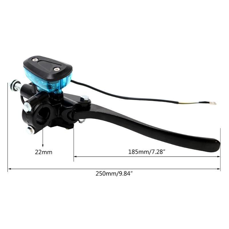 Motorcycle Brake Clutch Lever 7/8" 22mm Universal for Motorbike Scooter Electric Bike Modification