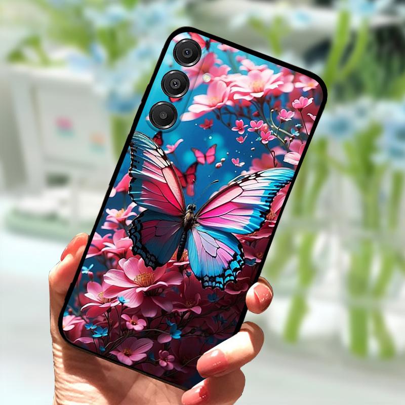 Für Samsung A56 5G Hülle A06 A16 4G 5G Niedliche Cartoon Weiche TPU Silikon Hülle Für Galaxy A26 / A36 / A 56 Handyhüllen A 26 36 Hüllen