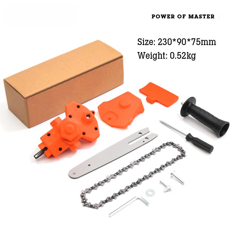 HILDA Electric Chain Saw & Drill: Portable Woodworking & Gardening Pruning Tool