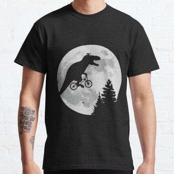 Novelty ET The Extra Terrestrial E.T. T-Shirts for Men Crewneck 100% Cotton T Shirt Short Sleeve Tee Unique Clothes for Male