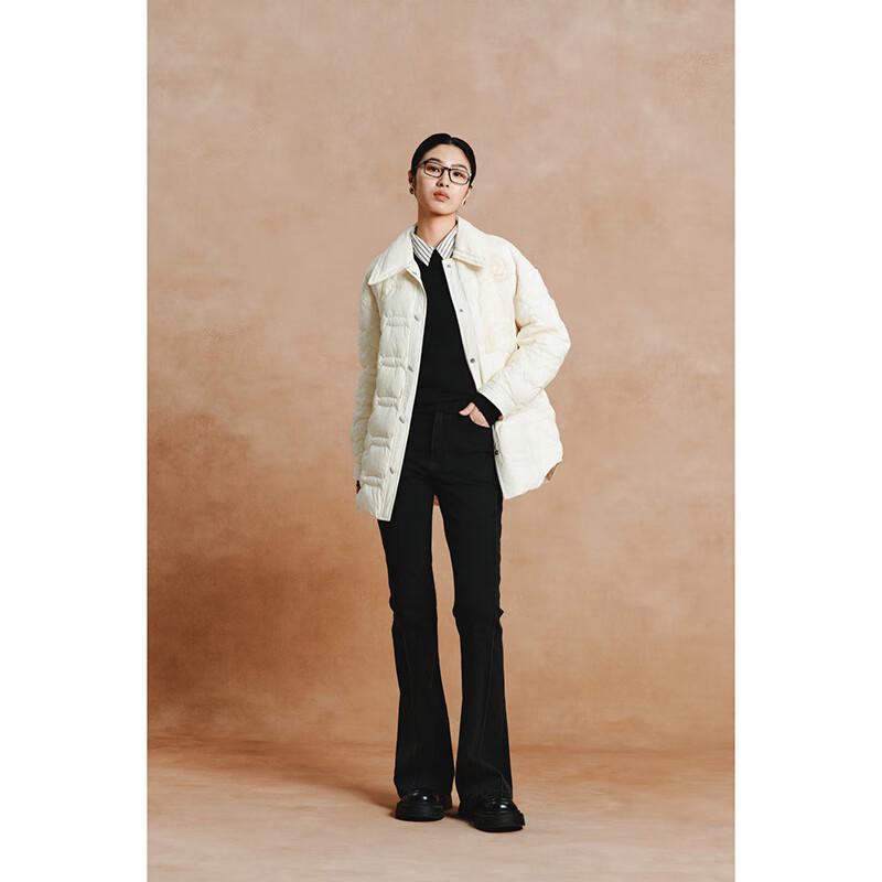 

Gejin Women s Mid-Length Lightweight Down Jacket S