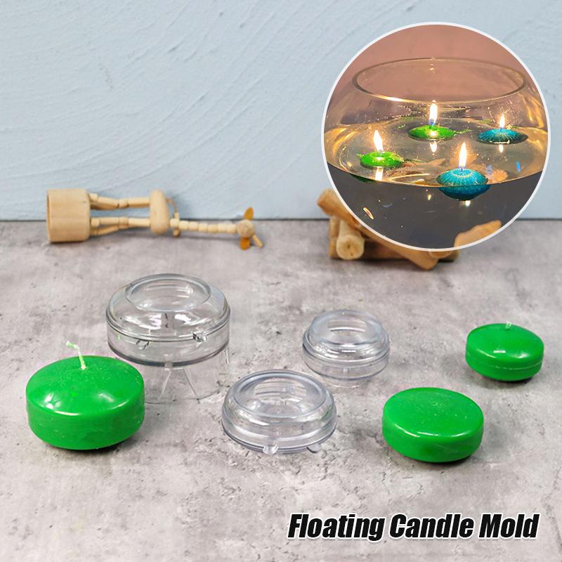 1PC Floating Decorative-Craft Candle Floating-Designed Mold Reusable DIY Holiday-Ready Candle Durable Plastic Ball-Shaped