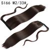 LISI HAIR Synthetic Fibers Are Clipped Onto A Ponytail Hairpin To Extend The Length of A Woman's Hair At High Temperature