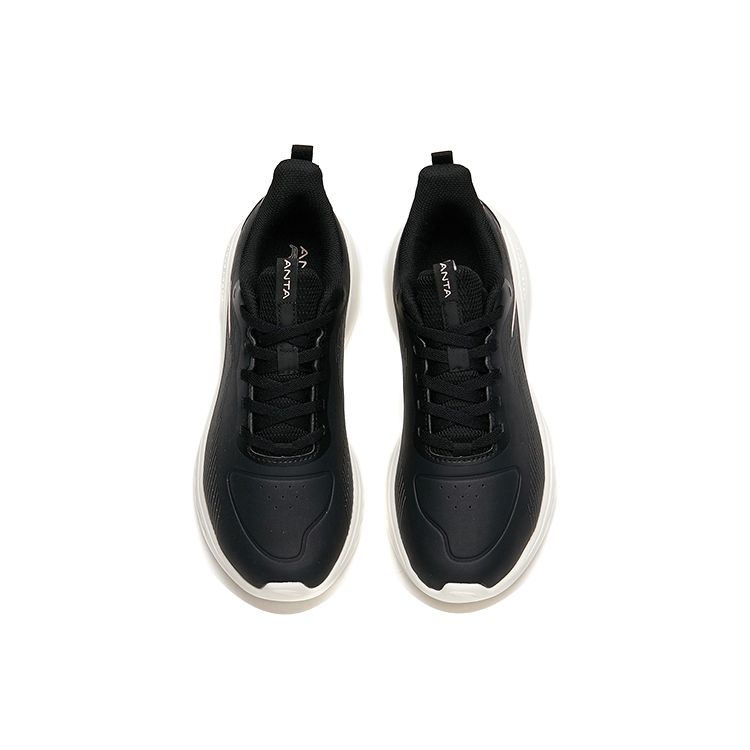 Anta Running Series Durable Non-Slip Low-Top Running Shoes Women Sneakers Black 122135568-4