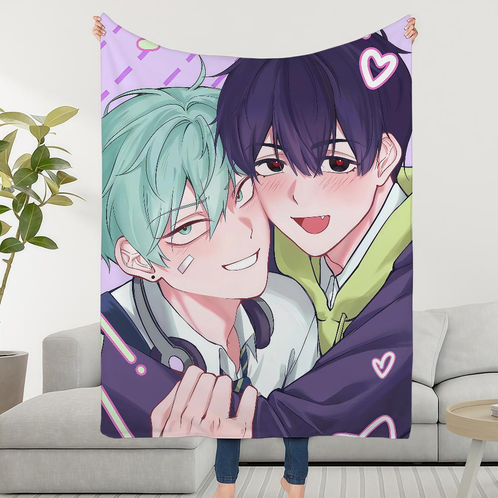 S-Stage Anime A-Alien Till Ivan Blanket Soft Warm Furry Throw Super Kids Toys Bed Sofa Car Cradle