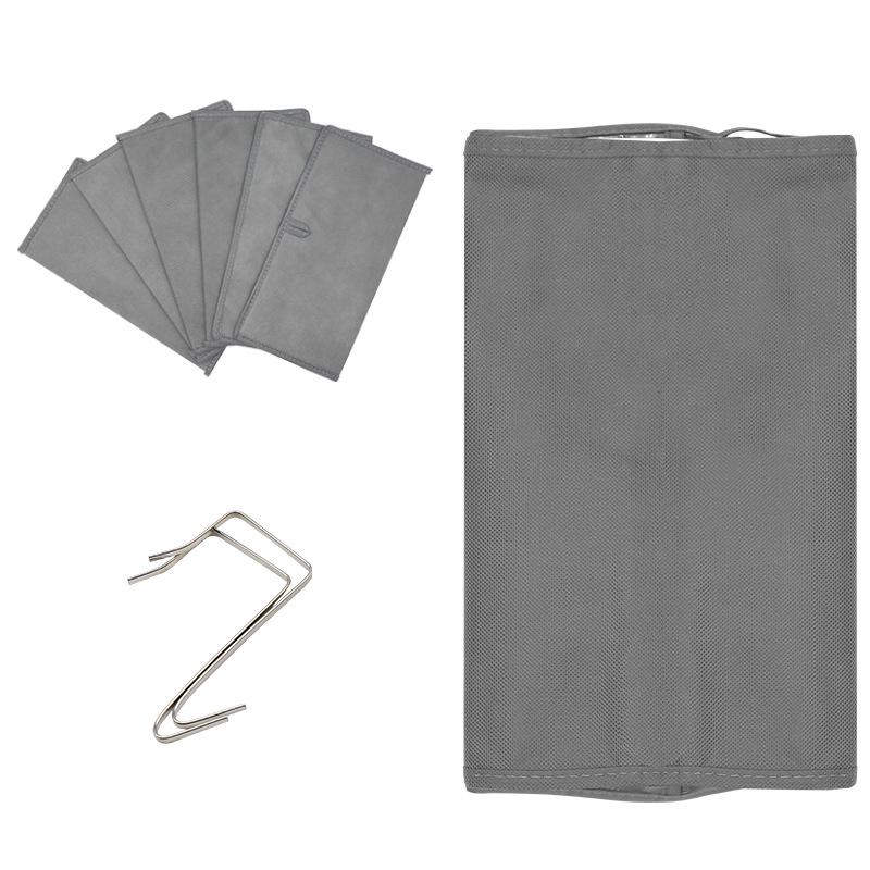 Wall-Mounted Multi-Layer Storage Bag for Toys, Clothes & Sundries