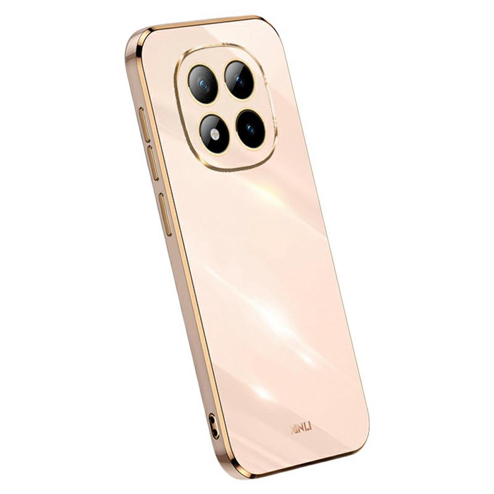 XINLI For Xiaomi Redmi Note 15 Pro 5G (Global) Case TPU Phone Cover with Electroplating Frame
