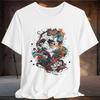 Colorful Psychedelic Art Tee Abstract Expression T-Shirt Surreal Artistic Face TeeEmotional Graphic Tee Unique Statement Apparel
