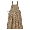 Floral Printed Household Work Apron Cotton Waiter Extended Aprons Kitchen Cooking Apron  Garden