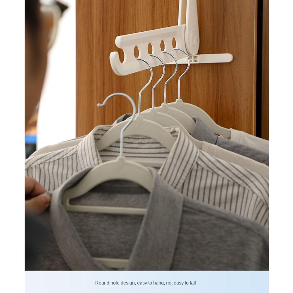 Angle Adjustable Clothes Hanger Five-hole Clothes Drying Artifact New Clothes Drying Rack  Hotels