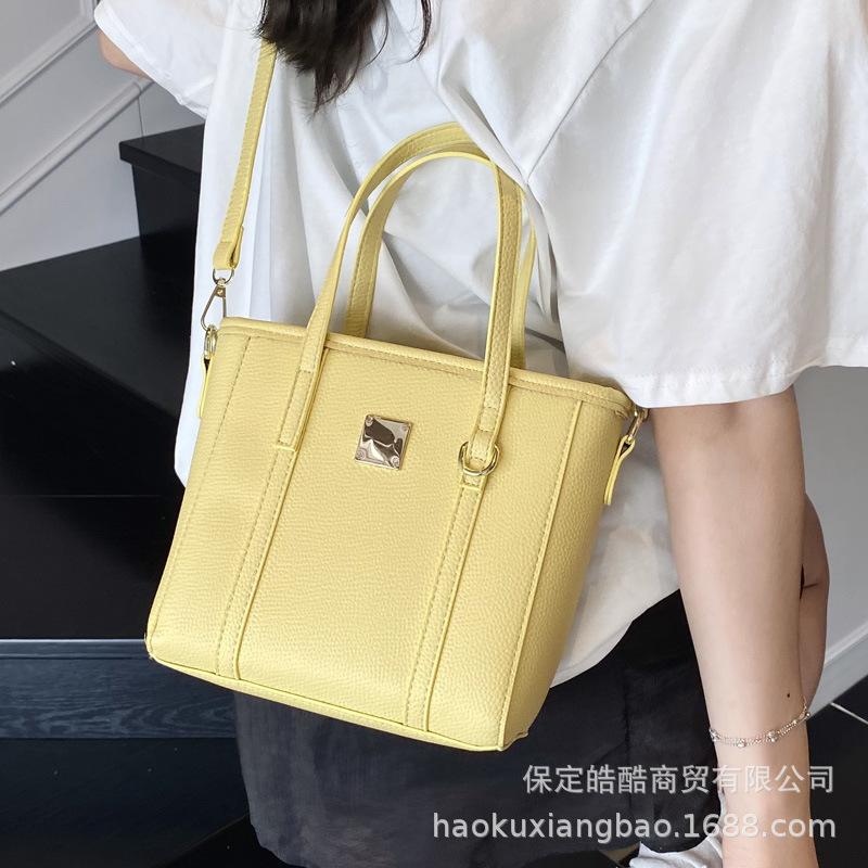 Premium Handbag Bag Women's 2025 New Trendy Fashion Tote Bag Commuter Versatile Messenger Bucket Bag