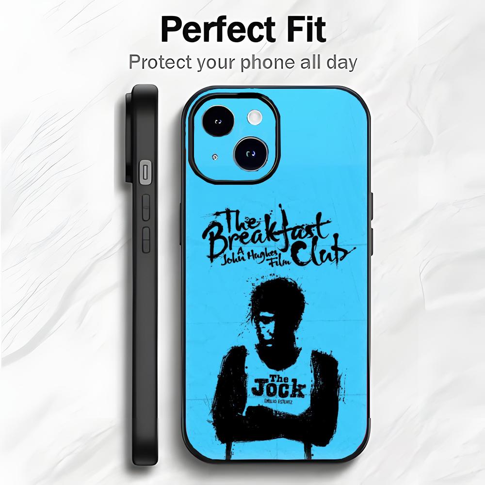 

Classic Teen Film The B-Breakfast Club Phone Case Phone Case Soft Packaging Lightweight For iPhone17 16 15 14 13ProMax iphone12promax