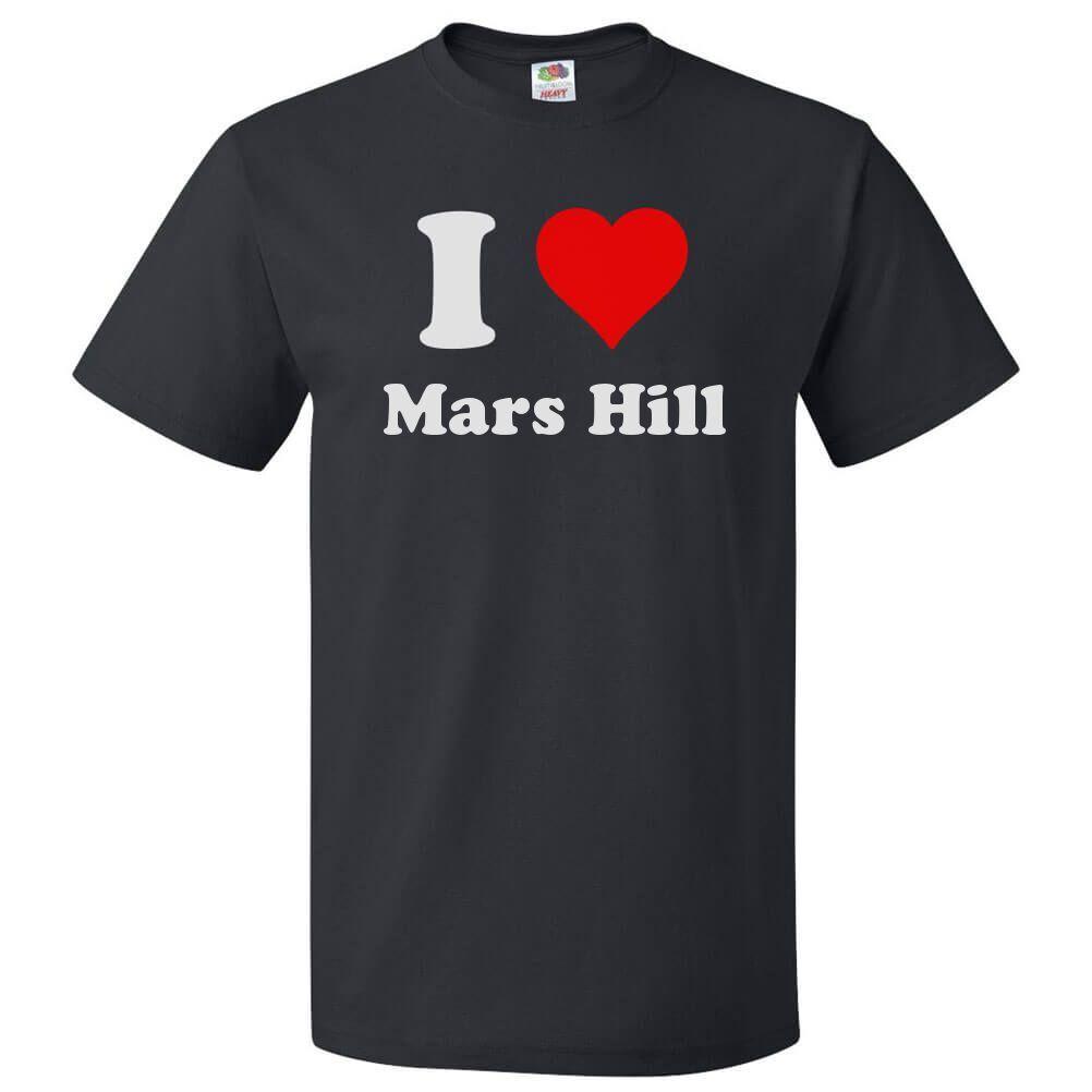 I Heart Mars Hill T-shirt - I Love Mars Hill TeeSe abre en una nueva ventana o pestaña S
