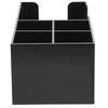 Coffee Station Organizer Acrylic Desktop Storage Box For Countertop Home Cafe Tea Bag Holder Straws Sugar Bags Container