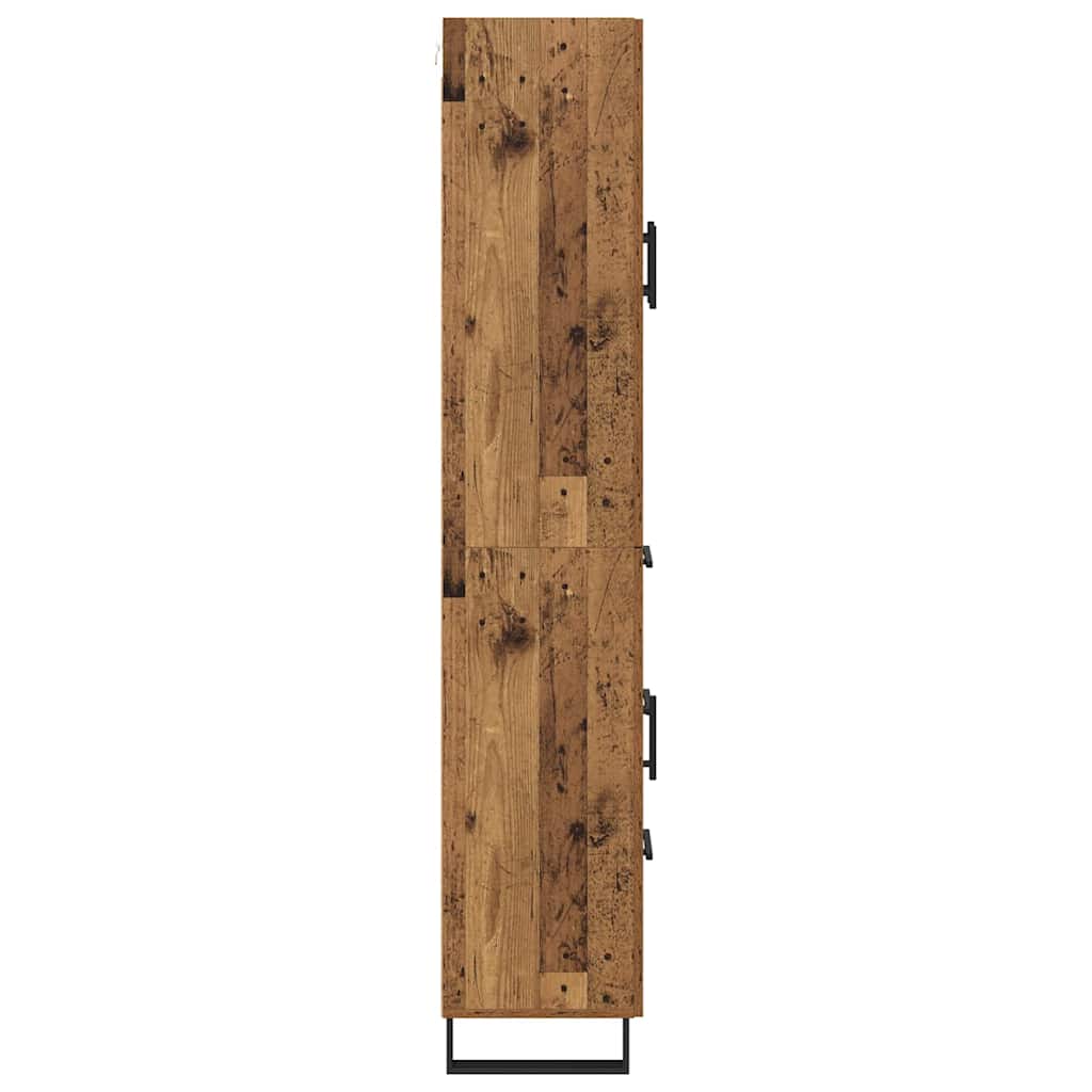 Highboard Reclaimed Wood 69.5 x 34 x 180 cm Particleboard
