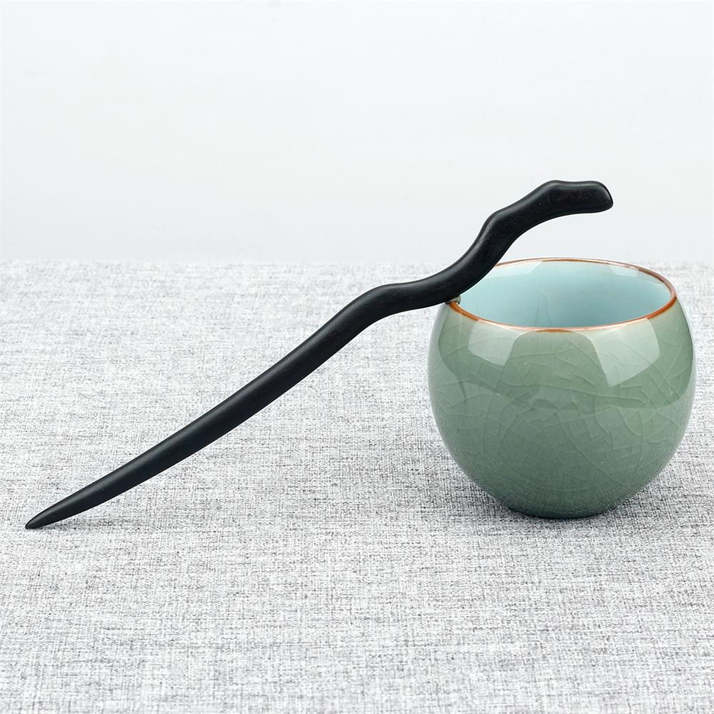 34 Styles Natural Black Sandalwood Hair Sticks High Quality Hairpin for Women Girls Antiquity Chopstick Shaped Hair Clip Jewelry