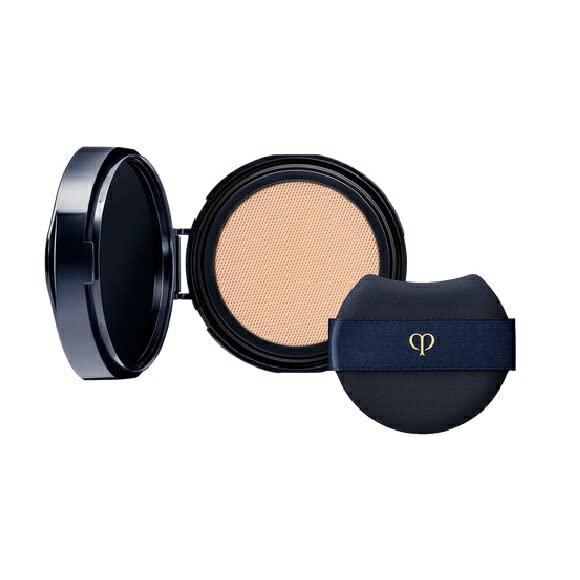 Shiseido Clé de Peau Beauté Tan Cushion Eclat Naturel #Pink Ochre 00 (Refill) 14g <Foundation> (Puff Included) SPF25 PA+++