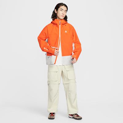 Nike Jackets Men's Orange Red Hooded Moderate Other