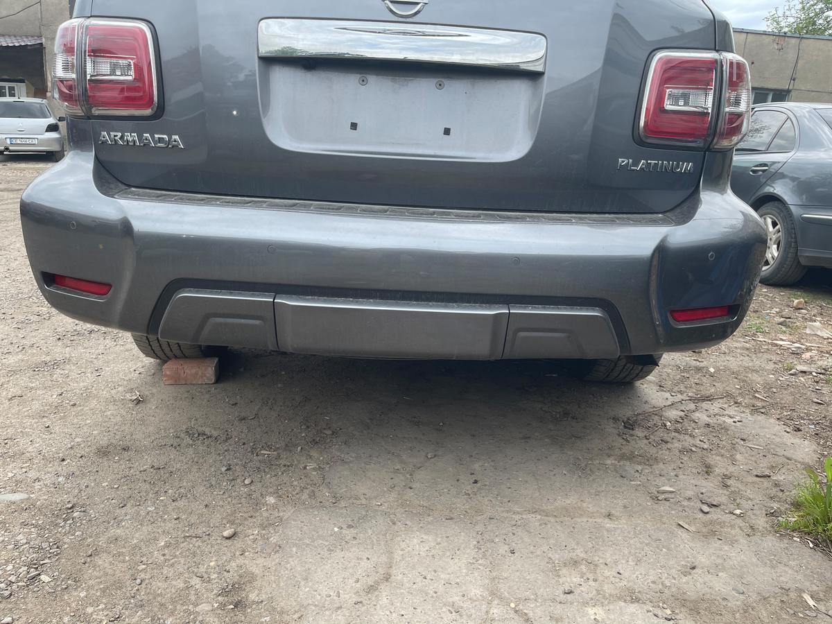

Задний бампер в сборе (оригинал 2019 год) для Nissan Patrol Y62 2010-2024 гг
