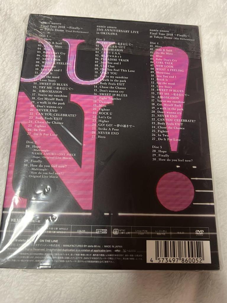 [USED] Namie Amuro Final Tour 2018 -Finally Tokyo Dome