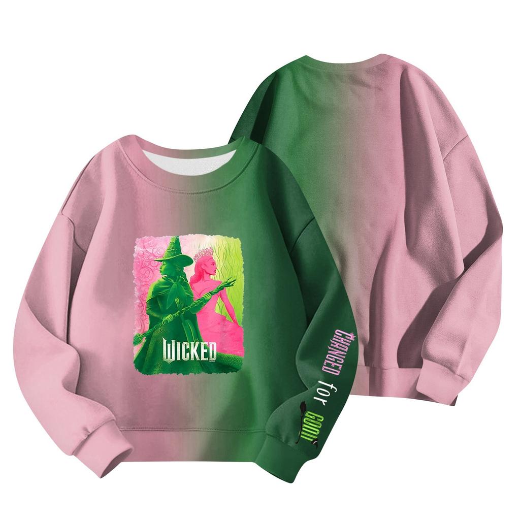 Children's Hoodie Boys And Girls Fashion Printed Long-sleeved Hoodie 3-14 Years