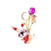 Fashion Cute Bunny Brooch Summer Clothes with Accessories High Sense Light Luxury Exquisite Animal Rabbit Corsage Woman