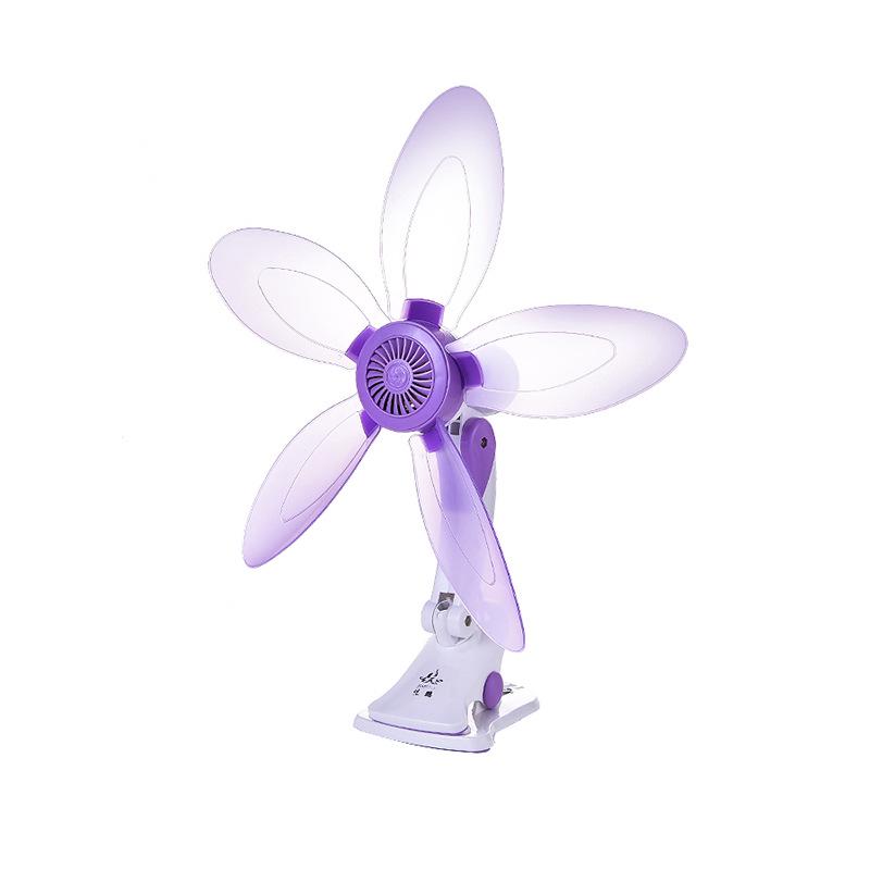 

Компактный энергосберегающий настольный вентилятор с низким уровнем шума для офиса и общежитий фиолетовый