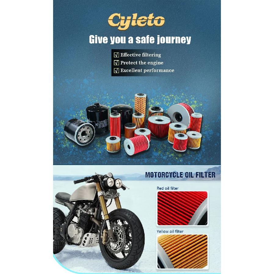 2/4/6 Pcs Motorcycle Parts Oil Filter for Yamaha Cygnus XC125 XC150 AG200 YJ125 SR125 SR185 SRX250 for MBK Flame 125 XC Vertex