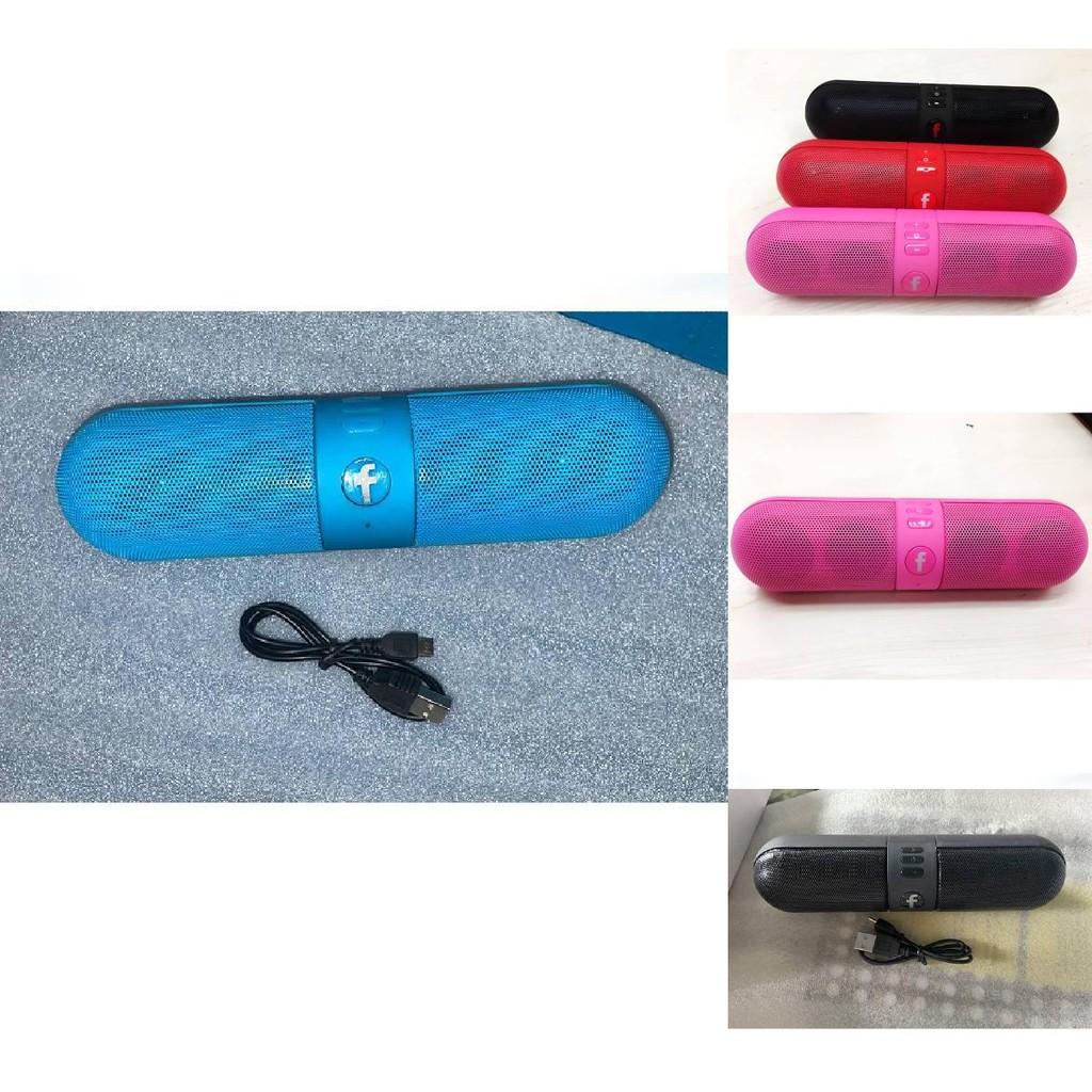 Capsule Pill Bluetooth Speaker With Wireless Card Support Portable Outdoor Audio Device