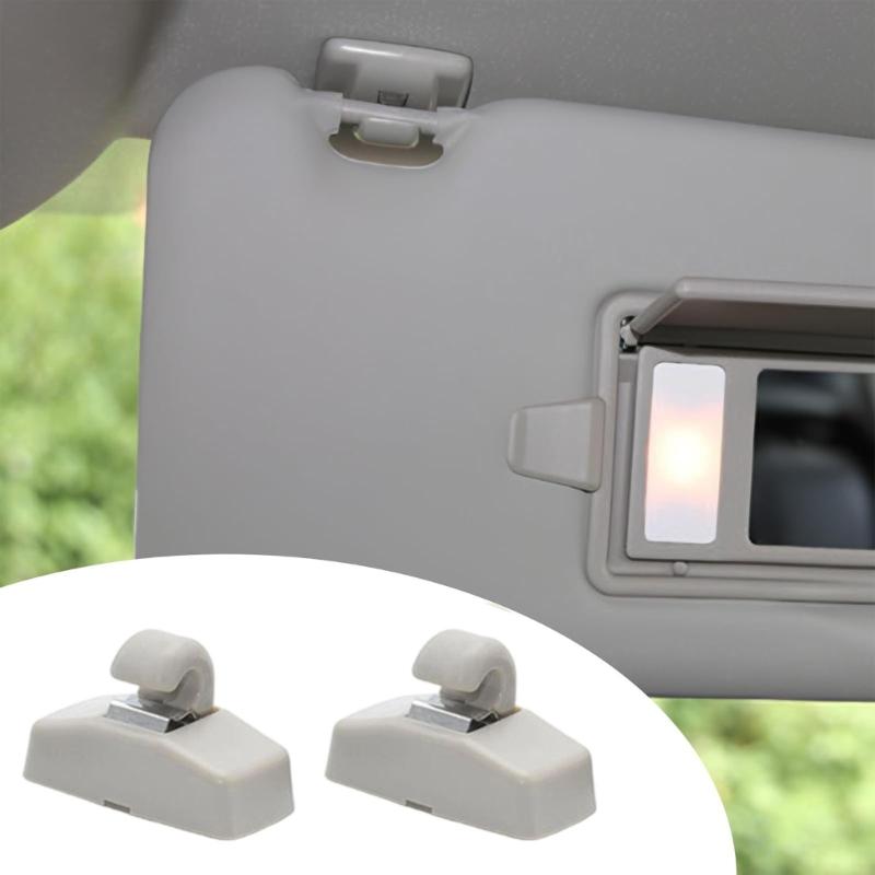 Heavy Duty Sun Visors Holder Secure Mounting Bracket Secure Fit Car Visors Clip Replaces 3B0857561B for Automotives