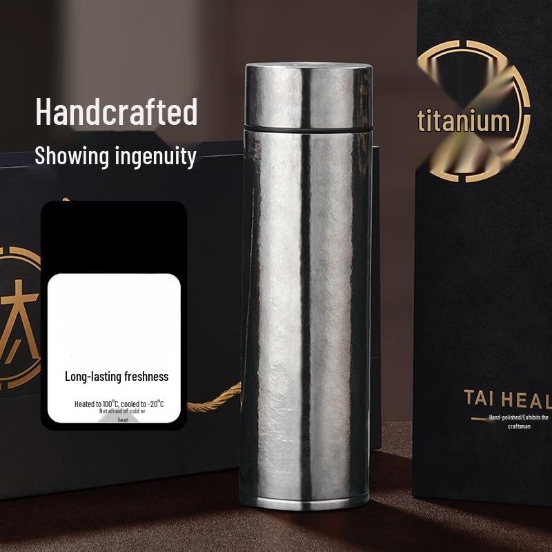 OLOEY Titanium Insulated Thermos Cup