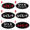 1 pièce Badge Emblème Logo Capot Avant Voiture ABS 3D Pour KIA K2 K3 K5 K7 EV6 KX3 Soul Seltos Sportage Cerato Optima Sorento