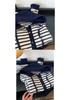 Women's Striped Color-Block Hooded Knit Cardigan - Fall/Winter Fashion - Cozy, Loose-Fit Long Sleeve Sweater