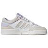 Adidas Originals Drop Step Low Non-Slip Durable Low-Top Skate Shoes Women Sneakers White Purple HP2328
