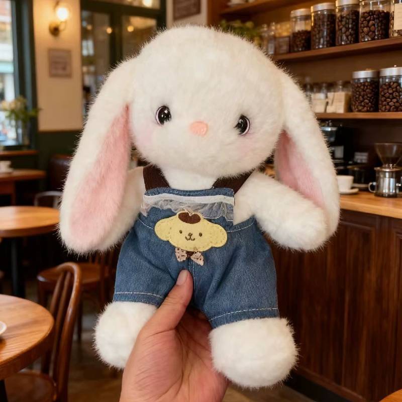Plush Bunny Toy With Pp Cotton Filling For Kids And Adults Perfect For Comfort And Gift Use