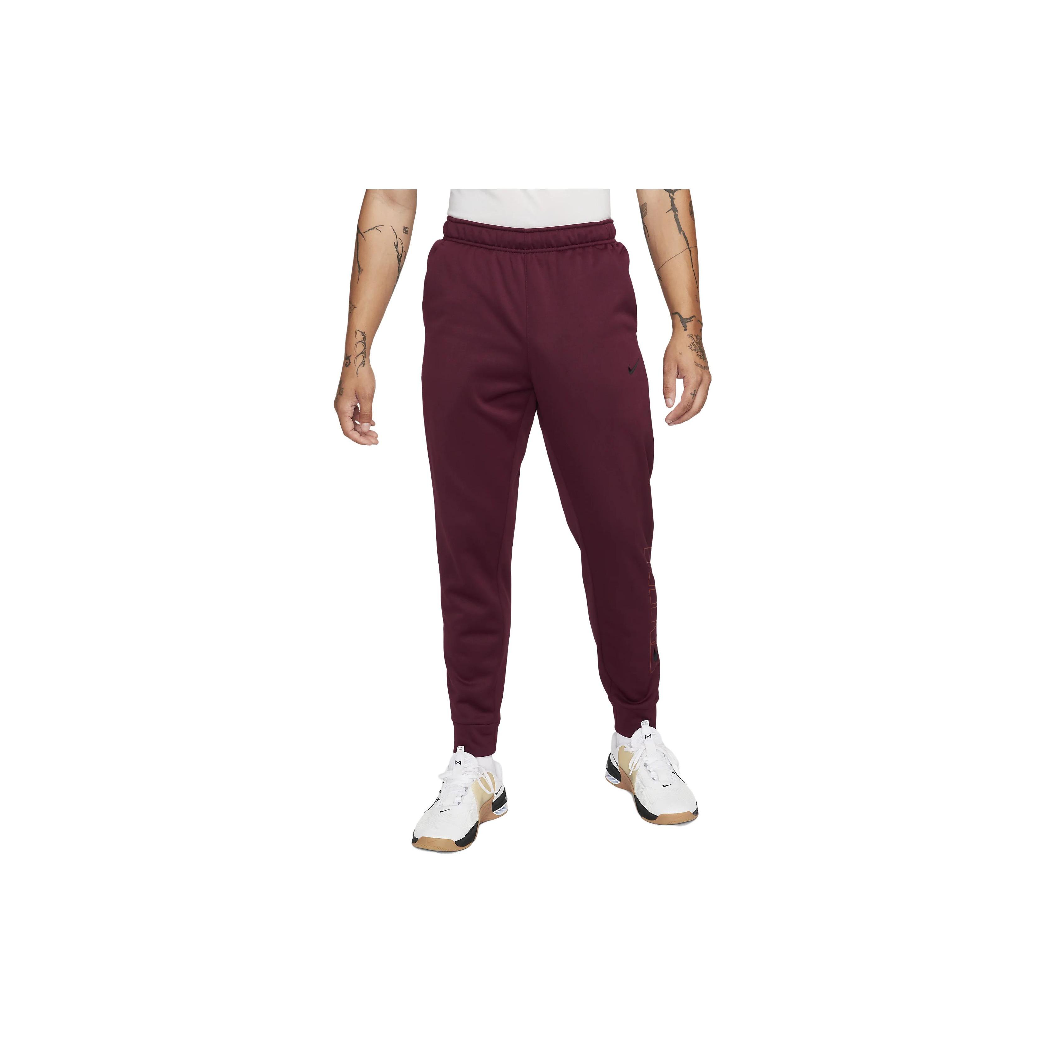 

New Nike Knitted Sweatpants Men Midnight Brown FB6892-681 L